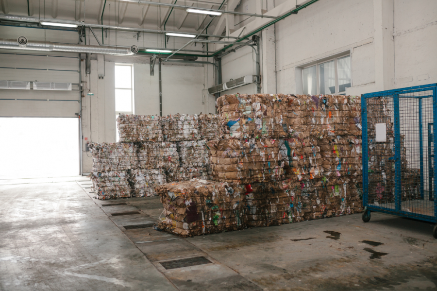 Como o lixo é processado após a reciclagem e seu impacto no meio ambiente