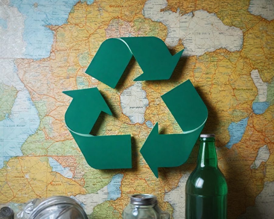 estatísticas sobre reciclagem no Brasil e no mundo