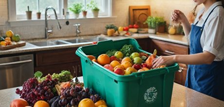 como reduzir o desperdício de alimentos e reciclar de forma eficiente