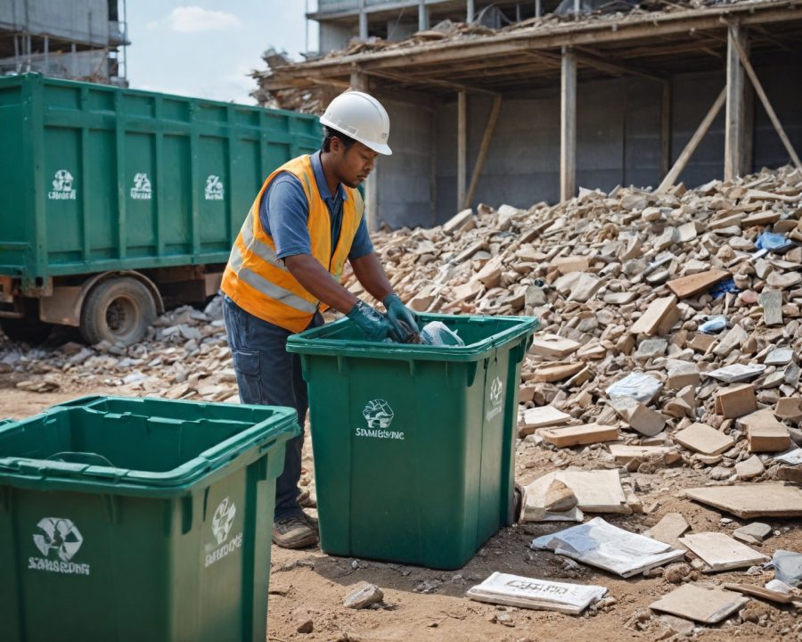 Como funciona a reciclagem de entulho na construção civil