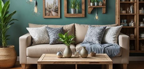 Como decorar sua casa com materiais recicláveis de forma criativa