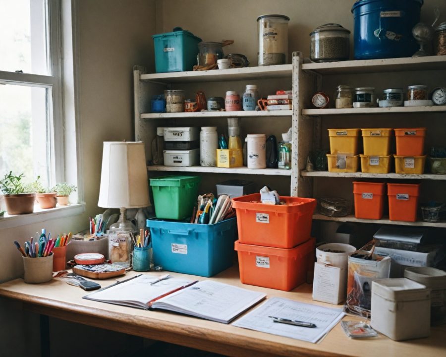 Dicas práticas para organização sustentável com recicláveis