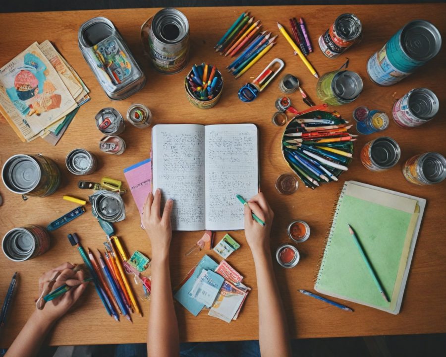 Como reciclar materiais escolares de forma prática e criativa