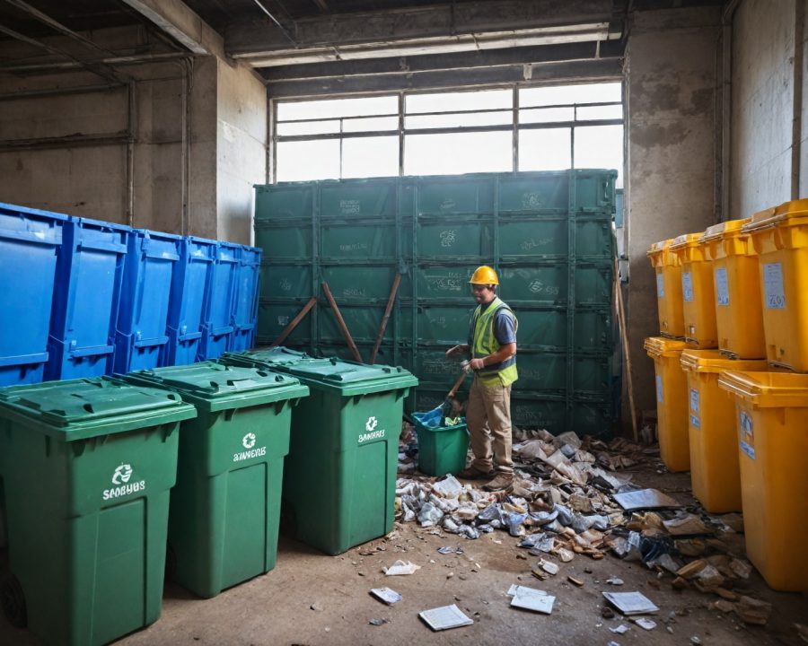 Como reciclar restos de construção de forma eficiente