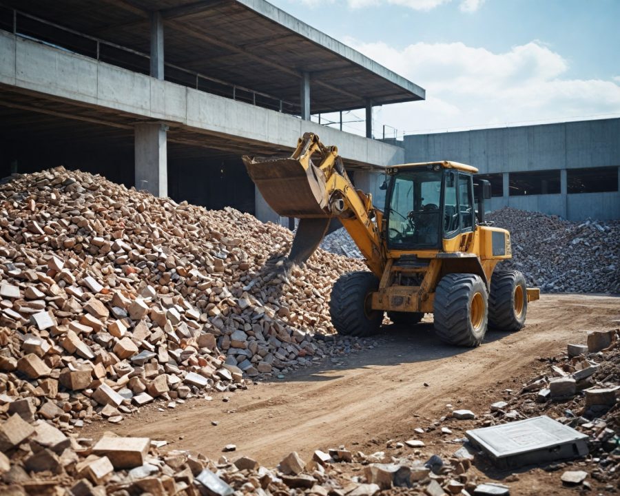 Como funciona a reciclagem de entulho e seus benefícios