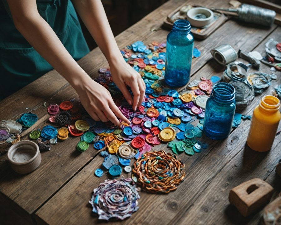 como reaproveitar materiais de forma sustentável e criativa