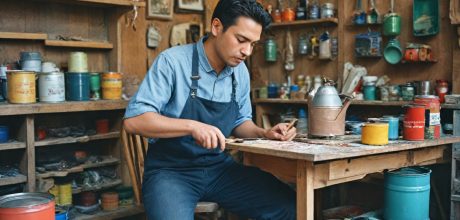 como transformar móveis usados com técnicas de reciclagem